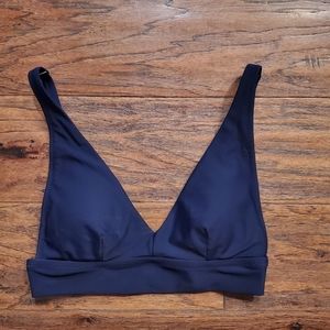 Navy Blue Bikini Top